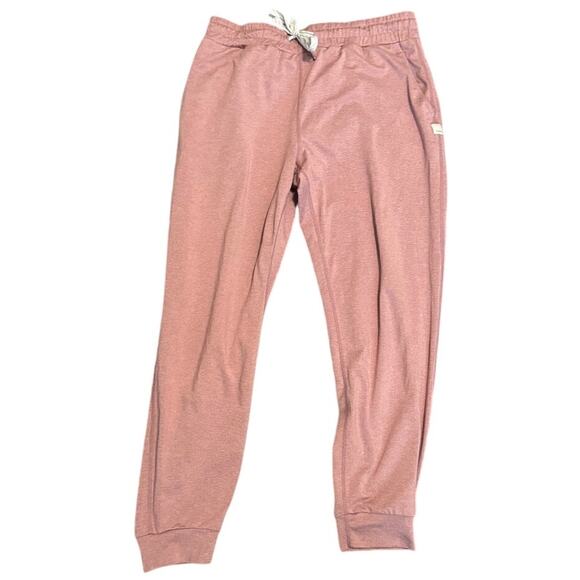 Vuori Performance Jogger in Heather Pink Estimated Size Small-Medium - Picture 2 of 4